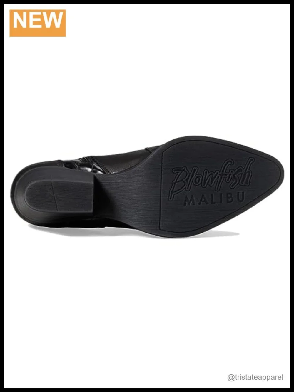 Blowfish Malibu Spangle Ankle Booties Block Heel Zip